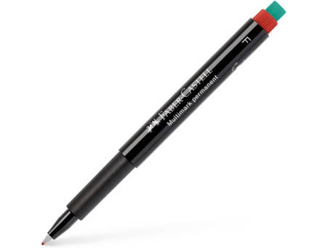 Marcador FABER-CASTELL Fino (Rojo - 0.7 mm)