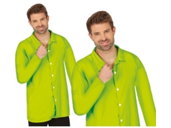 Camisa neón verde adulto