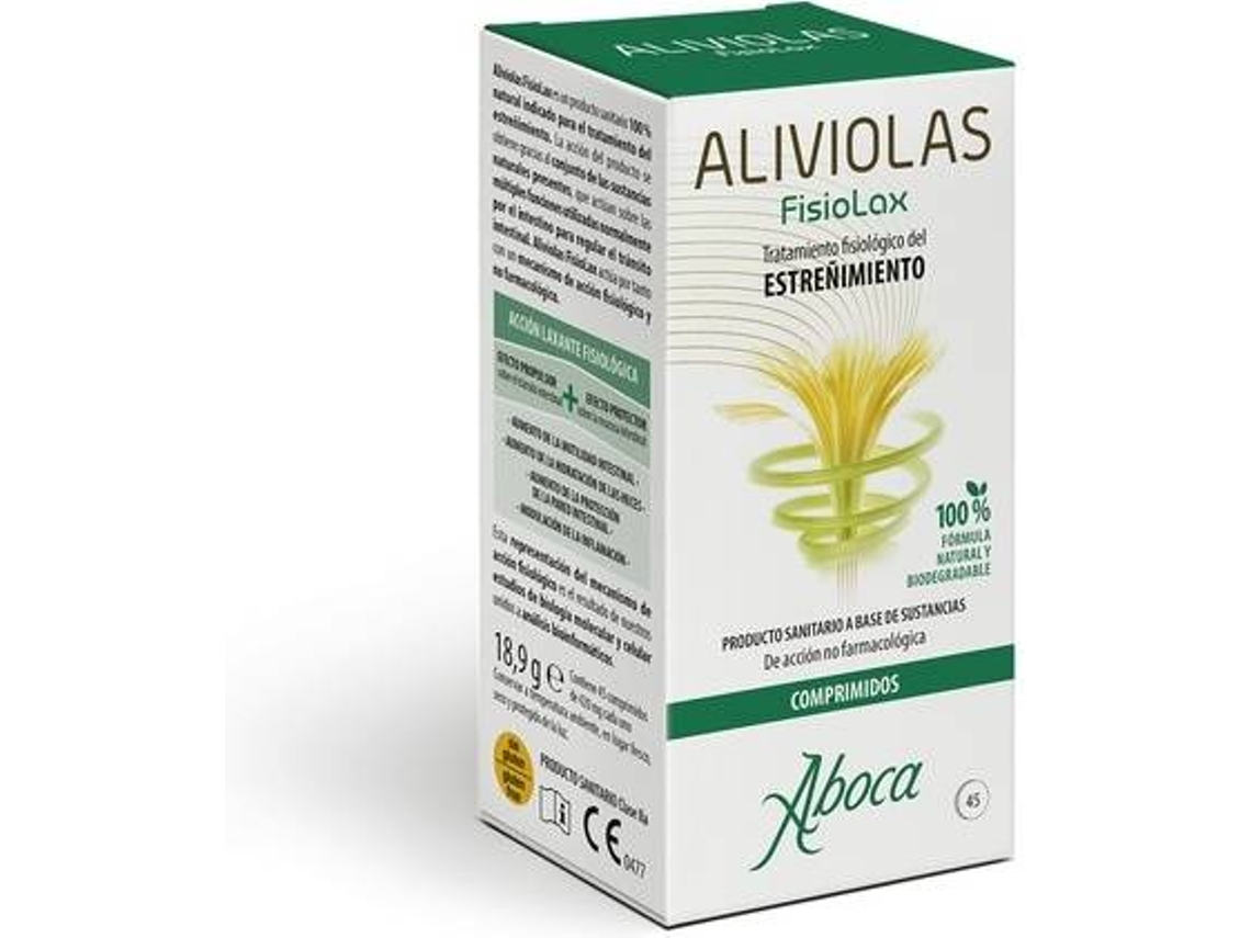 Complemento Alimentar ABOCA Aliviolas Fisiolax (45 comprimidos)