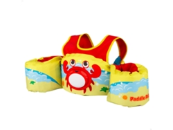 AQUA SPORT Chaleco salvavidas niño cangrejo 15-30 kg regulable