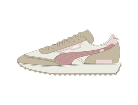 Zapatillas de Mujer PUMA Future Rider Soft Blanco (37)
