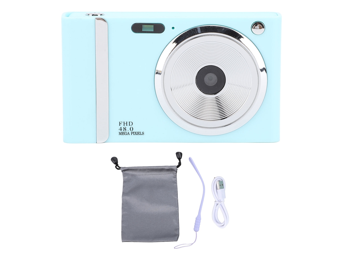 Cámara Digital Pocket 48mp Grabación Video Fhd 1080p Af Autofoco 16x Zoom Estudiantes Hogar