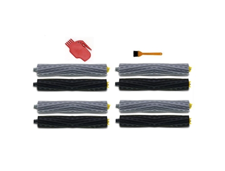 Pares de escova de rolo para irobot roomba 8 9 series 800 860 865 866 870