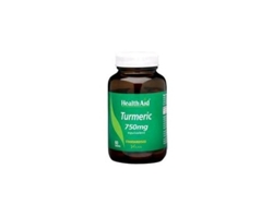 Complemento Alimentar HEALTH AID Turmeric Root Curcuma (60 Comprimidos)