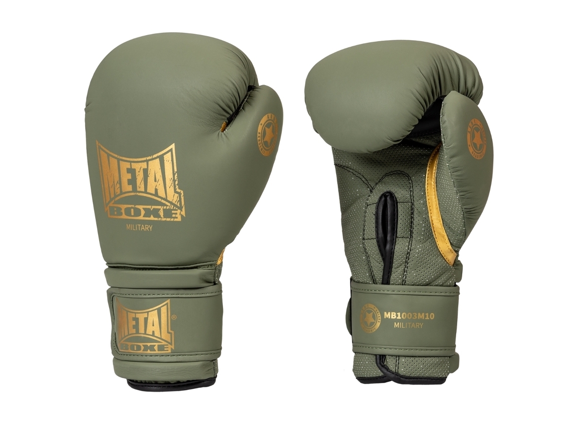 Guantes para Boxeo METAL BOXE Unisexo (10 - Metal - Multicolor)