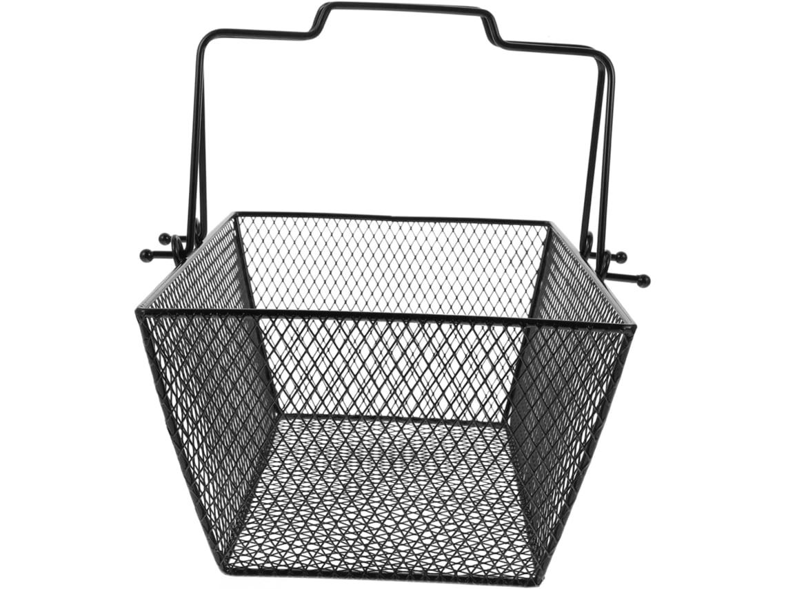 Cesta De Frutas Con Asa Adecuada Para La Sala Estar El Baño Etc Alambre Contenedor Un Buen Almacenamiento Que