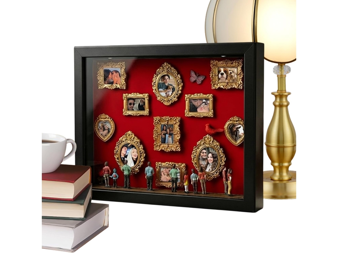 Marcos Museo Divertidas Figuras Luminosas Armar Mismo Parejas Amantes Familia Amigos Esposa Esposo Mini Tú