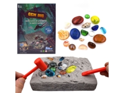 Kit De Extracción De Rocas Y Fósiles: Juguete Educativo Con Herramientas Científicas De Excavación Arqueológica.