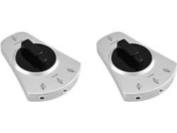 2 Cables De Fibra Óptica De Audio Digital De 1 A 3, Adaptador Selector Divisor Toslink