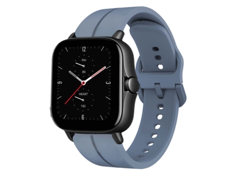 Correa Smartwatch para Amazfit GTS 2E Silicona con Bucle de 20mm (Azul)