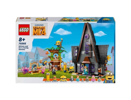 LEGO Gru: Evil Willing 4 Mansión familiar Gru y Minions 75583