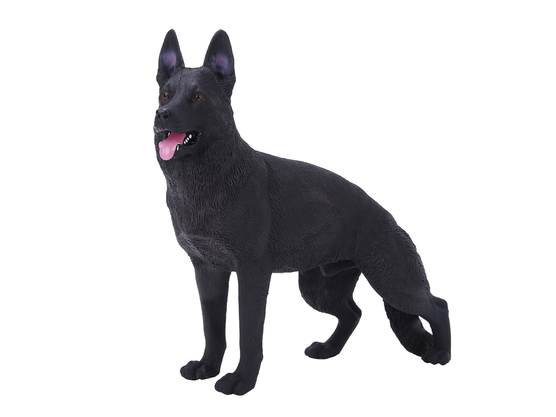 Ats-modelo De Perro De Plástico De Alta Simulación Juguete Educatsivo Decoratsivo Para Niños