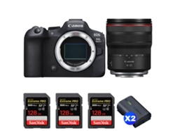 Canon Eos R6 Mark Ii + Rf 14-35mm F/4 L Is Usm + 3 Sandisk 128gb Uhs-ii 300mb/s + 2 Canon Lp-e6nh + Ebook “20 Consejos Para Fotos Que Impactan”