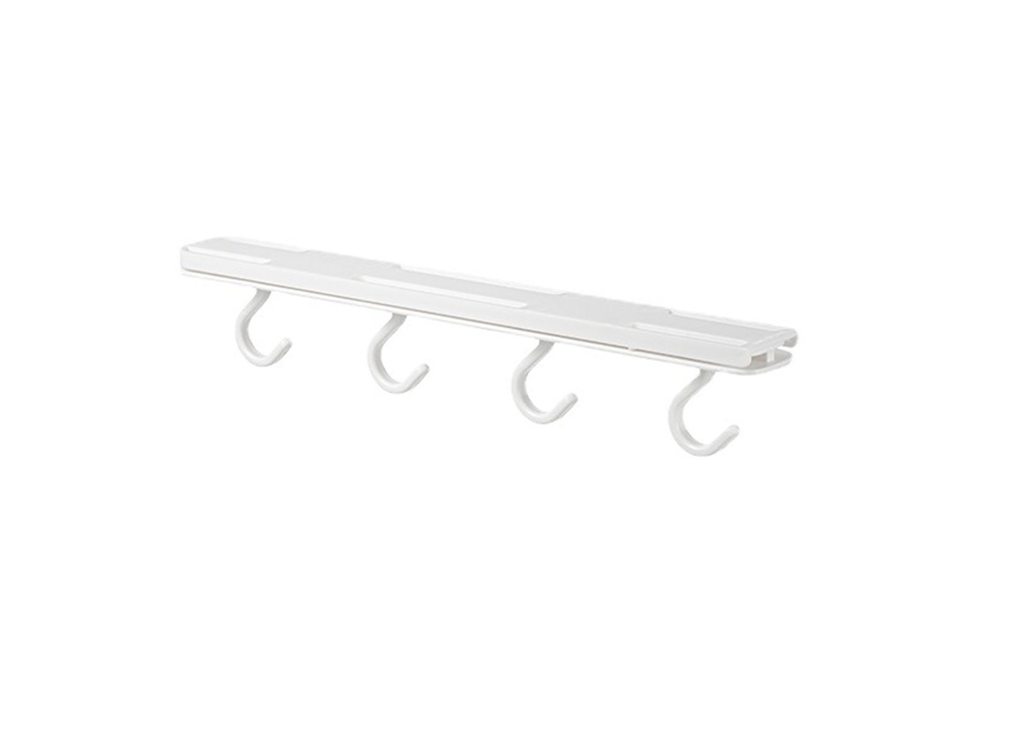 Ganchos deslizantes retráctiles, ganchos de pared sin agujeros, ganchos de cocina