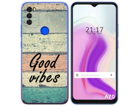 Carcasa Blackview A70 TUMUNDOSMARTPHONE Dibujos Multicolor