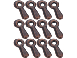 Paquete 100 Clips Metálicos Marcos Fotos Reparación Resistente Fácil Accesorios Elegantes Tiendas Oficinas Kit
