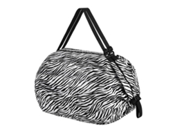 Bolsa de compras plegable con diseño plegable, gran capacidad, tela Oxford, reutilizable y ampliamente utilizada.