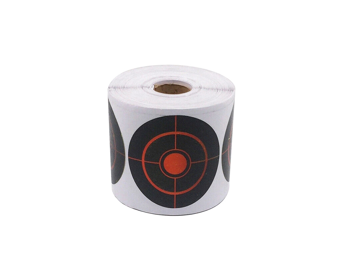 100 Pegatinas De Tiro Con Efecto Salpicadura Y Adhesivo Fuerte, 7,5 Cm De Diámetro.