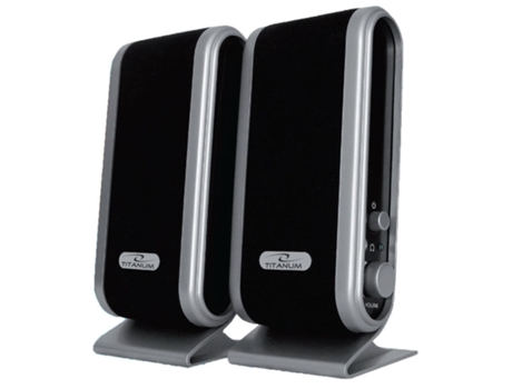 Altavoces PC TITANUM Negro