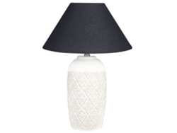 Lámpara de mesa BELIANI Telire de Cerámica Beige 40x40x56