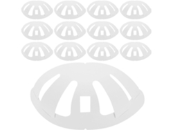 Paquete 50 Insertos Cartón Blanco Doble Sujetar Gorras Soportes Reutilizables Béisbol Adultos Inserto Gorra