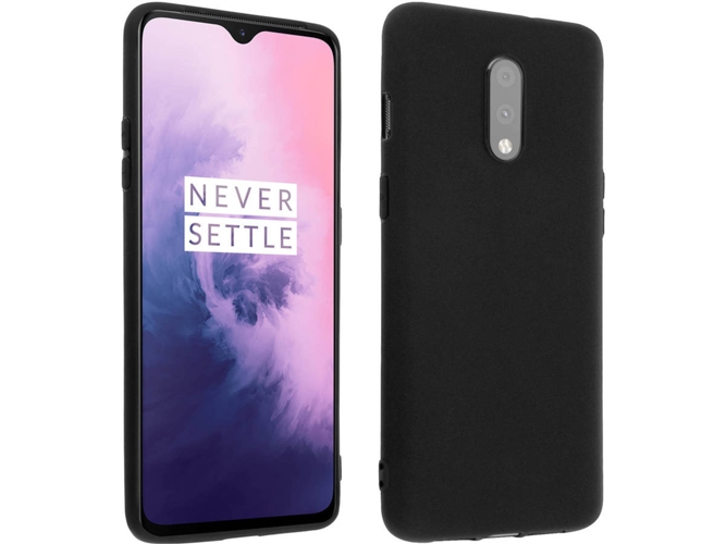 Carcasa OnePlus 7 AVIZAR Silicona Negro