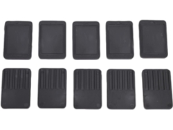 Soporte Para Cartuchos De Juegos Con 10 Ranuras – Cubierta Protectora Portátil De Abs + Pc Compatible Con Juegos 2,