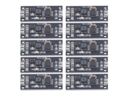 Omni-módulo Cargador De Baterías 6s 10 Piezas Board De Carga Boost Para Baterías Nimh Nicd