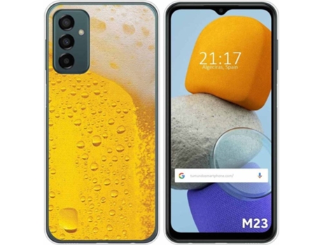 Carcasa para Samsung Galaxy M23 5G TUMUNDOSMARTPHONE Dibujos Cerveza Multicolor