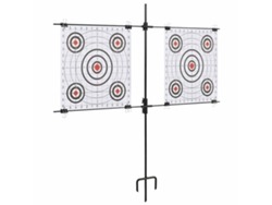 Soporte de papel de tiro al blanco VIDAXL Acero (78 x 76 cm)