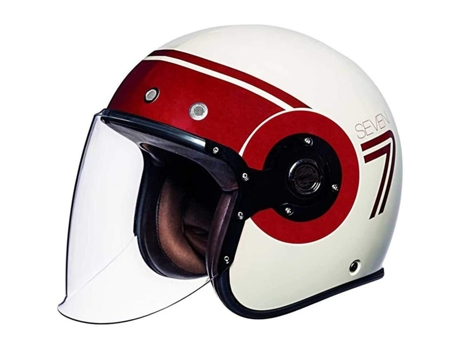 Casco de moto Jet SMK retro seven XS
