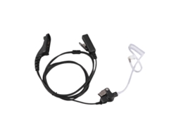 Fone De Ouvido Com Tubo De Ar Ptt Mic Compatível Com Rádio Portátil Motorola Apx2000 Apx7000 Xir P8668