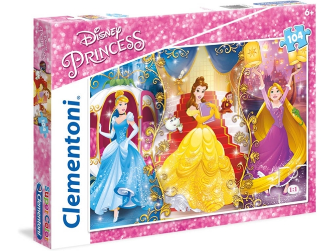 Puzzle CLEMENTONI Princesas Disney (104 Piezas)
