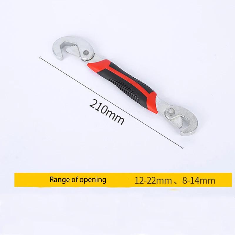 Llave Ajustable, Antideslizante, Llave Universal Multifuncional, Herramienta Manual Esencial Para Reparaciones Del Hogar.