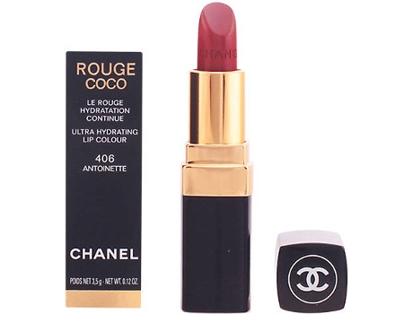 Labial CHANEL Rouge Coco Lipstick Barra De Labios N406-Antoinette 3.5 g