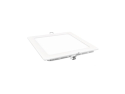 Downlight LED cuadrado blanco mate 18w