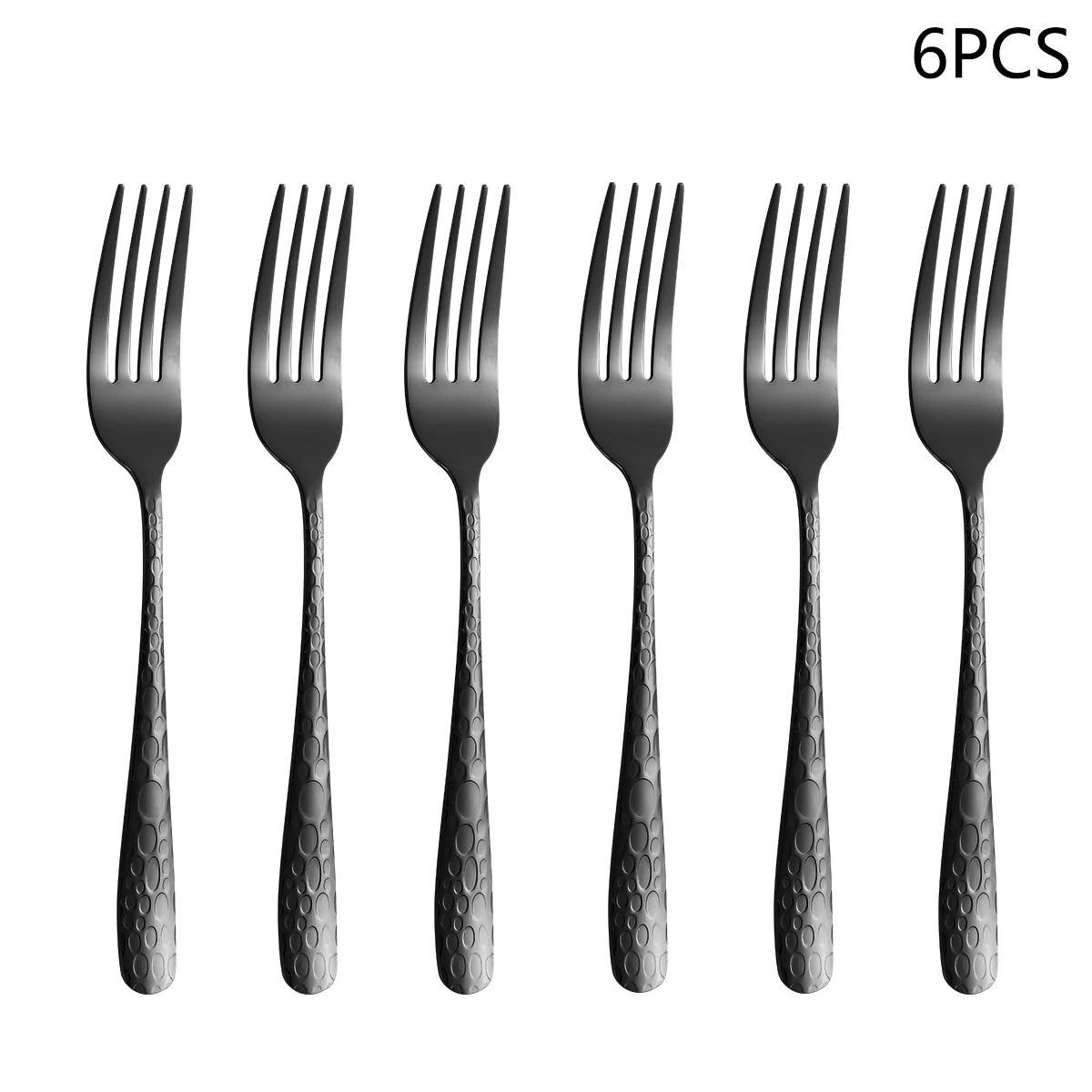 Juego De Cubiertos De Acero Inoxidable (cuchillo, Tenedor Y Cuchara), Utensilios De Cocina Para El Hogar (6 Piezas)