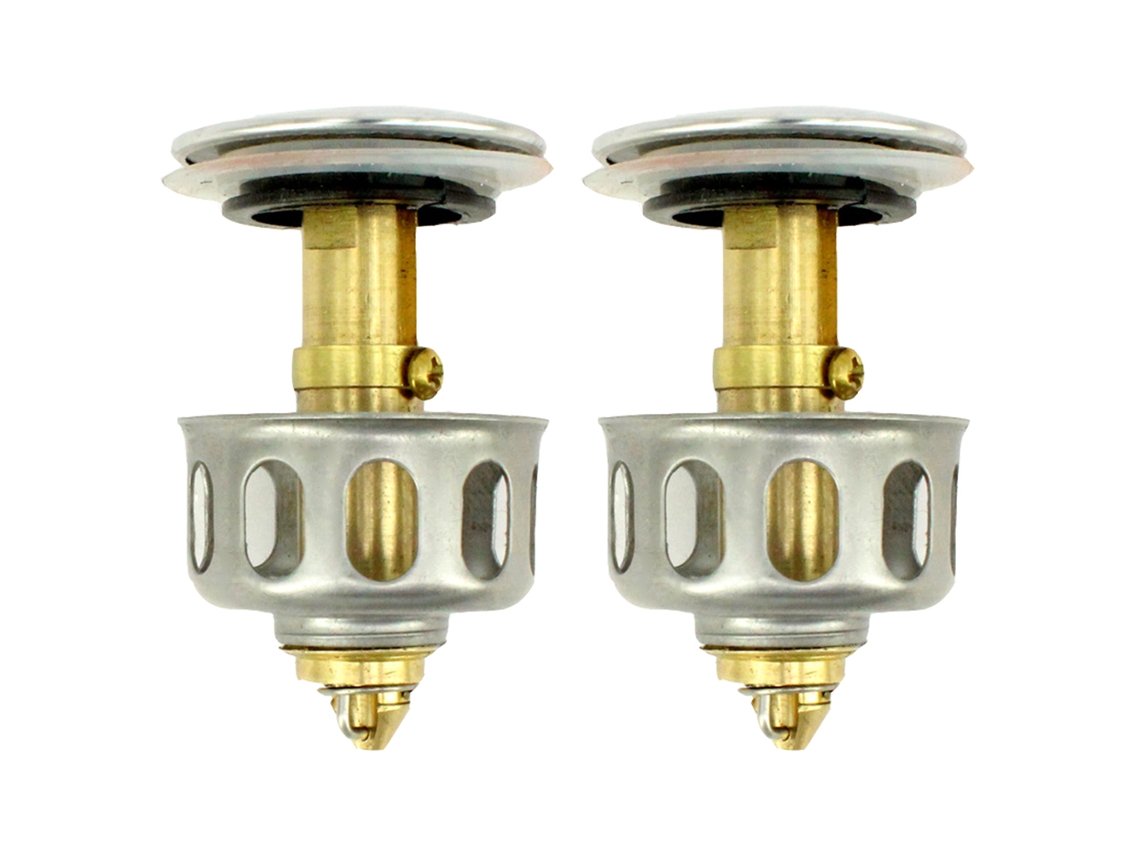 Filtro De Desagüe Universal Antiobstrucción Bounce Con Tapón Para Fregaderos De Baño Y Cocina.