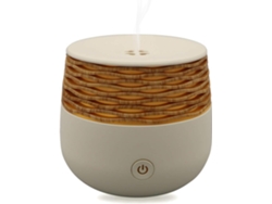 Minidifusor Madeira 30ml Ultrasonic Névoa Fina Desliga Automático P/ Quarto Escritório