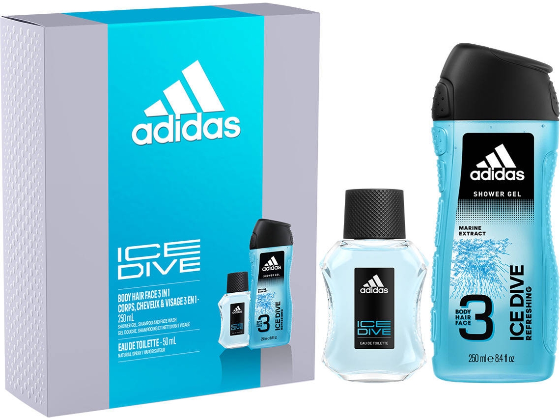 de Perfume ADIDAS Ice Eau de Toilette y Gel de (50 ml) Worten.es