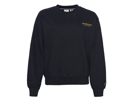 Sudadera holgada de cuello redondo para mujer SUPERDRY Sport Luxe XS