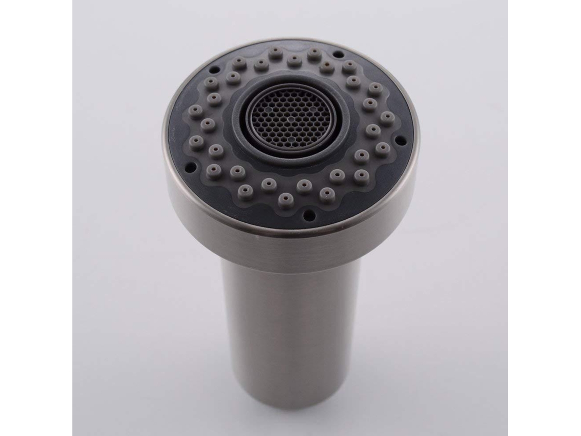 Boquilla rociadora para grifo con 2 funciones para fregadero de cocina, caño retráctil G1/2 Otros
