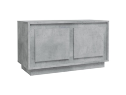 Mueble de TV de madera gris cemento de MAISON EXCLUSIVE (80x35x45 cm)