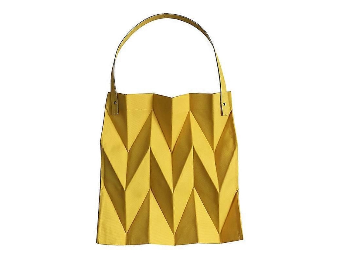 Bolsa de compras plegable de gran capacidad con elegante diseño de poliéster para compras y viajes - GOKOCO