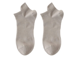 2026-calcetines Bajos Para Hombre De Algodón De Color Sólido Con Alta Elasticidad Y Antideslizante Suaves