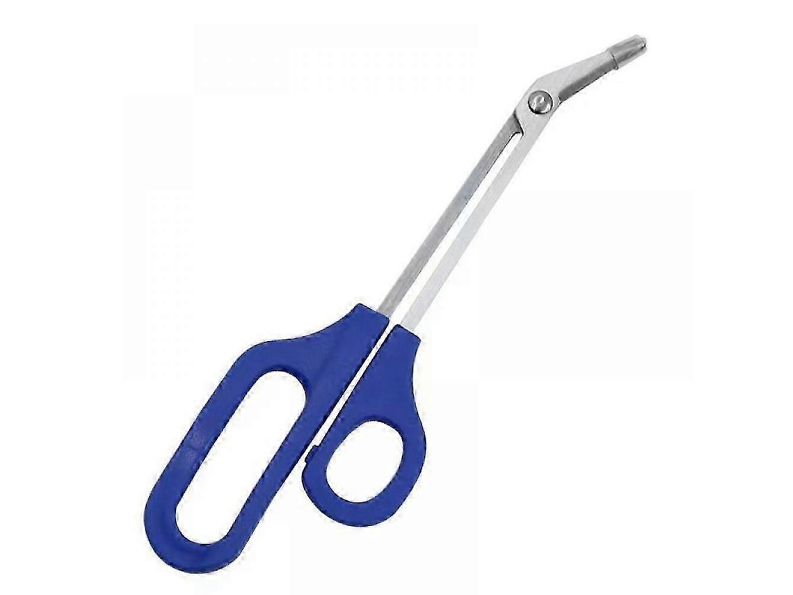 Cortauñas con mango largo de 20 cm para uñas gruesas y de fácil alcance, ideal para personas mayores, hombres y mujeres.