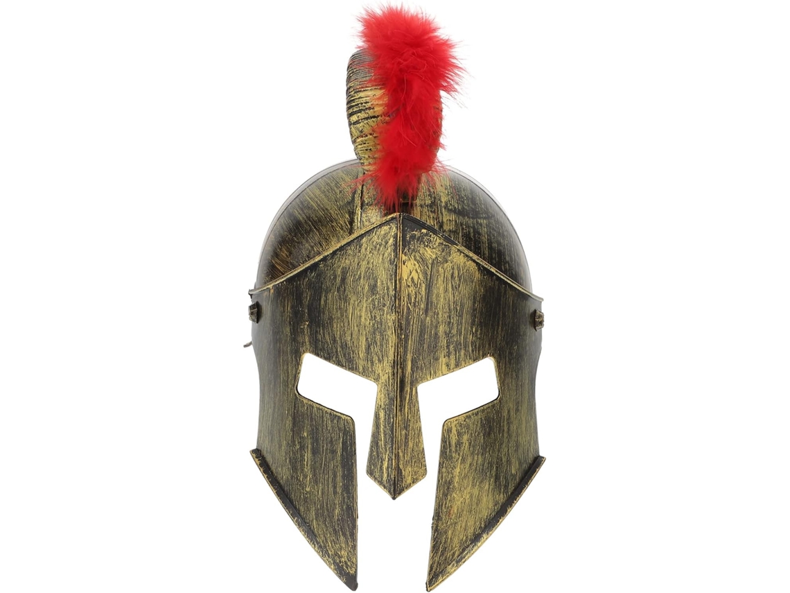Casco Vikingo Dorado Ligero Y Cómodo De Pvc Para Niños Y Niñas - Sombrero De Disfraz Único
