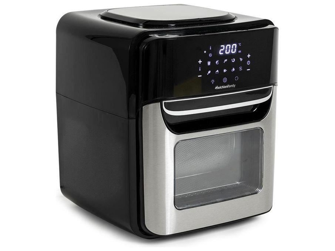 MELCHIONI Family Virginia Smart Air Fryer 12 L Capacidad Temporizador de 1 a 90 Minutos con Wi-Fi Compatible con Google y Alexa