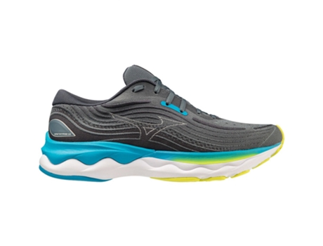 Zapatillas de Hombre para Running MIZUNO Wave Skyrise Gris (45)