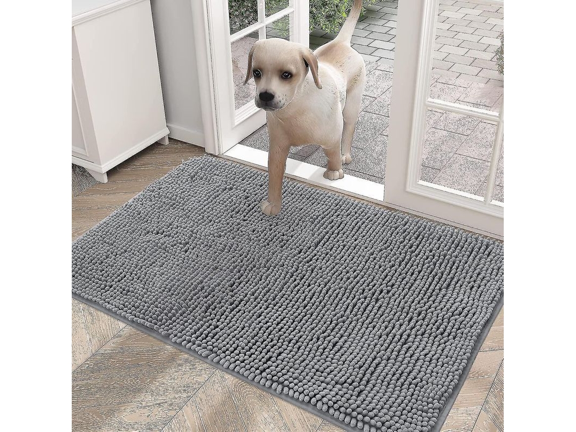 Fasst-tapete De Puerta Para Pies Sucios De Perro, Absorbe Humedad Y Suciedad, Antideslizante Lavable, Microfibra Secado Rápido